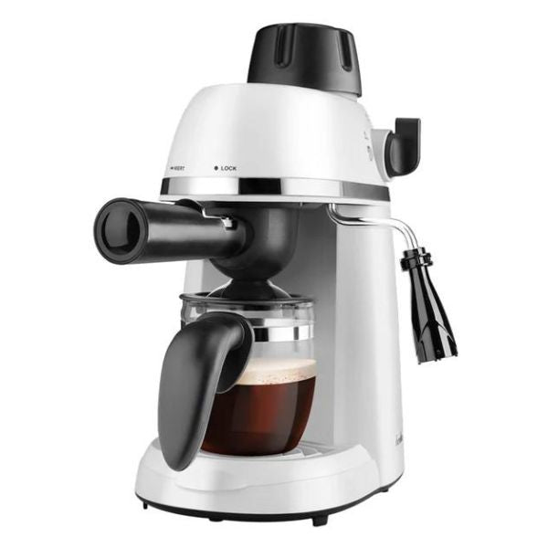 KUCF007W CAFETERA ELECTRICA EXPRESO 0.24LTS/4TAZAS 800W DECAKILA