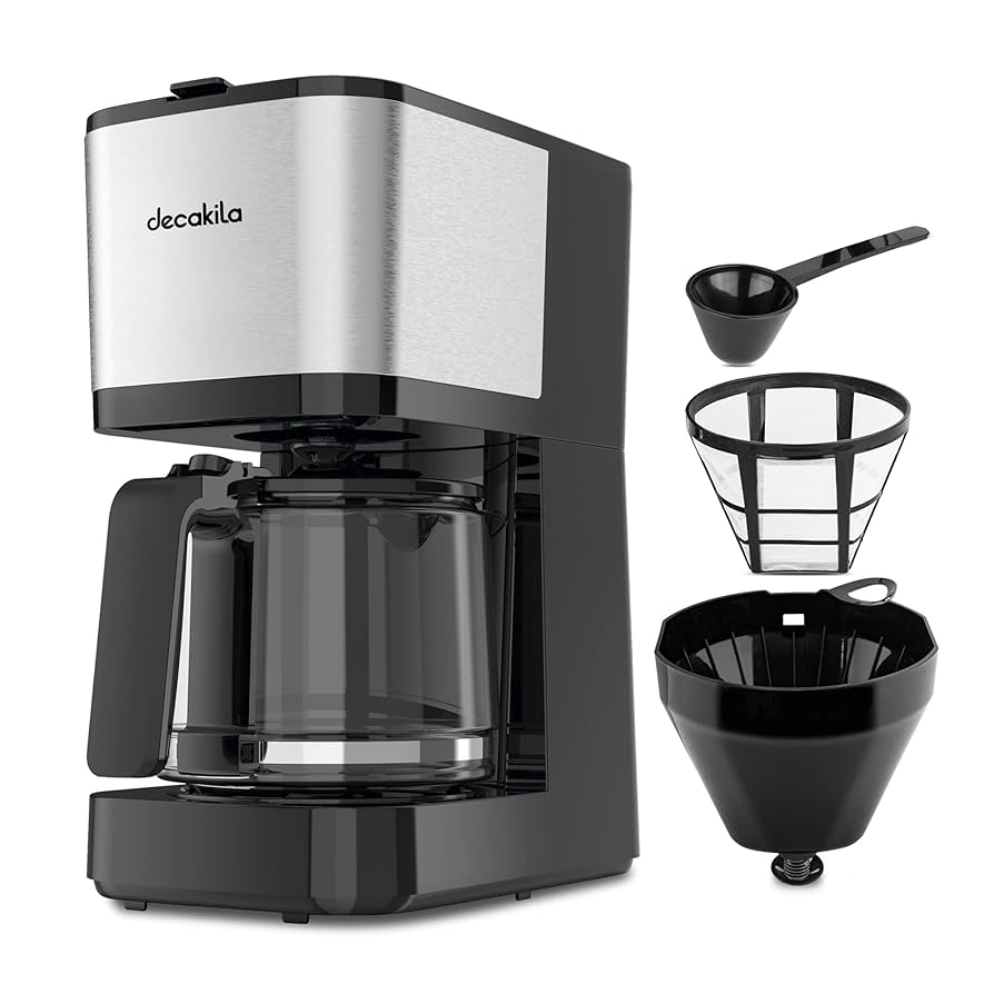KUCF004B CAFETERA ELECTRICA 1.25L/10TAZAS 750W DECAKILA