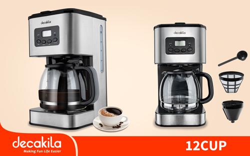 KUCF008M CAFETERA ELECTRICA 1.5L/12TAZAS 900W DECAKILA