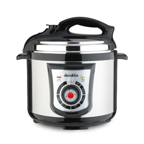 KUER038M OLLA DE PRESION INOX ANTIADHERENTE C/ACCESORIOS 4LTS 800W 120V 50-60HZ DECAKILA
