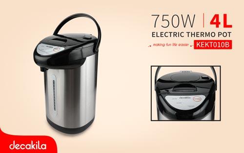 KUKT010B TERMO ELECTRICO INOX 4LTS 750W DECAKILA