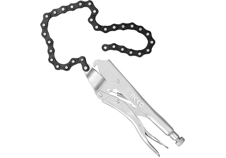 ALICATE PRESION C/CADENA PARA FILTRO 10´´ X18.5 INGCO HCLP0210