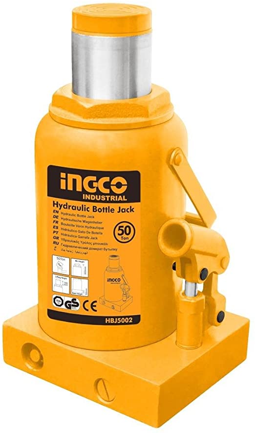 GATO HIDRÁULICO 50T TIPO BOTELLA INGCO HBJ5002