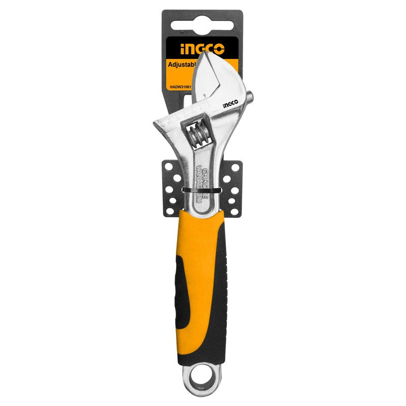 LLAVE AJUSTABLE 8´´M/GOMA INGCO HADW131088