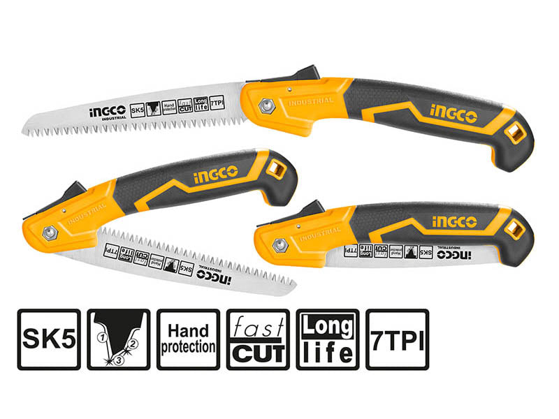 SERRUCHO PASA PORTO PLEGABLE 7´´ INGCO 180MM 7´´ INGCO HFSW1808