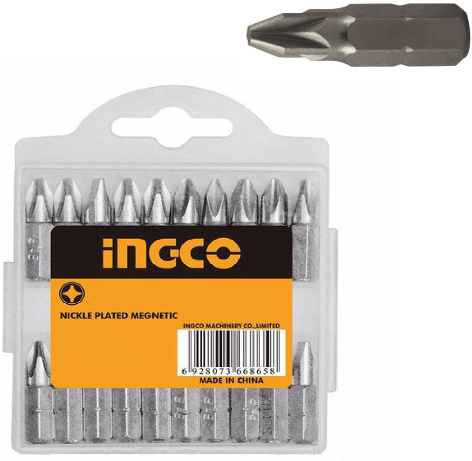 SET DE PUNTA ESTRÍAS PZ2,25mm,20pcs/set INGCO SDB11PZ213