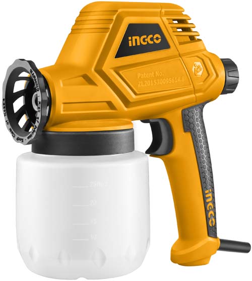 PISTOLA ELECTRICA P/PINTAR 800ML 130W 110V-120V-60HZ INGCO USPG1308