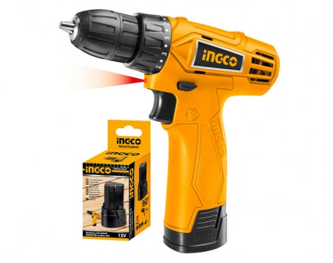 TALADRO DE PERCUSIÓN INALAMBRICO 3/8 12V/1250RPM INGCO UCIDLI228120
