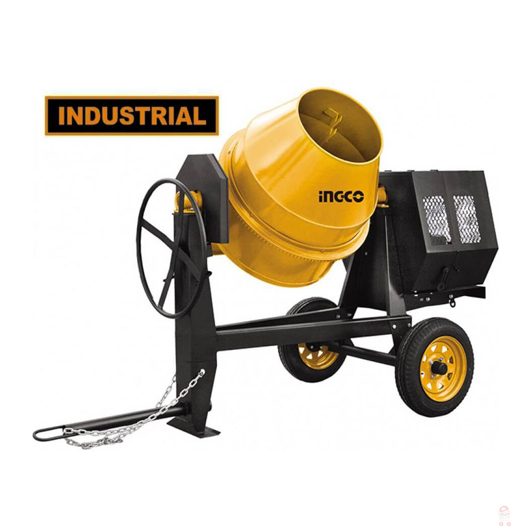 LIGADORA DE CEMENTO DIESEL MOTOR KIPOR 178F 4.5KW 6HP 350L INGCO CM90-3