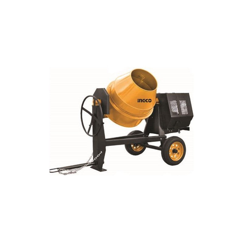 MEZCLADORA DE HORMIGON GASOLINA MOTOR HONDA 6.6KW 9HP, 350L INGCO CM90-2