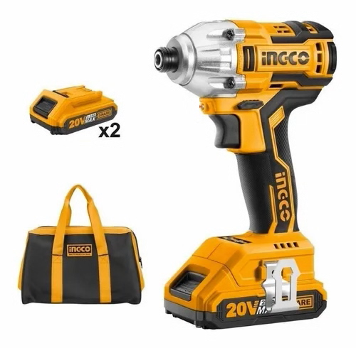 TALADRO INALAMBRICO DE IONES DE LITIO INGCO 16.8V 2PCS/BATERIA 1 CARGADOR 100V-240V ~ 50 / 60Hz UCDLI1612