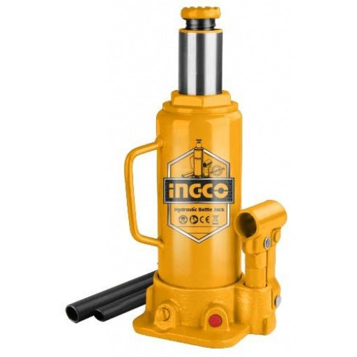 GATO HIDRÁULICO 12T TIPO BOTELLA 230MM-465MM INGCO HBJ1202