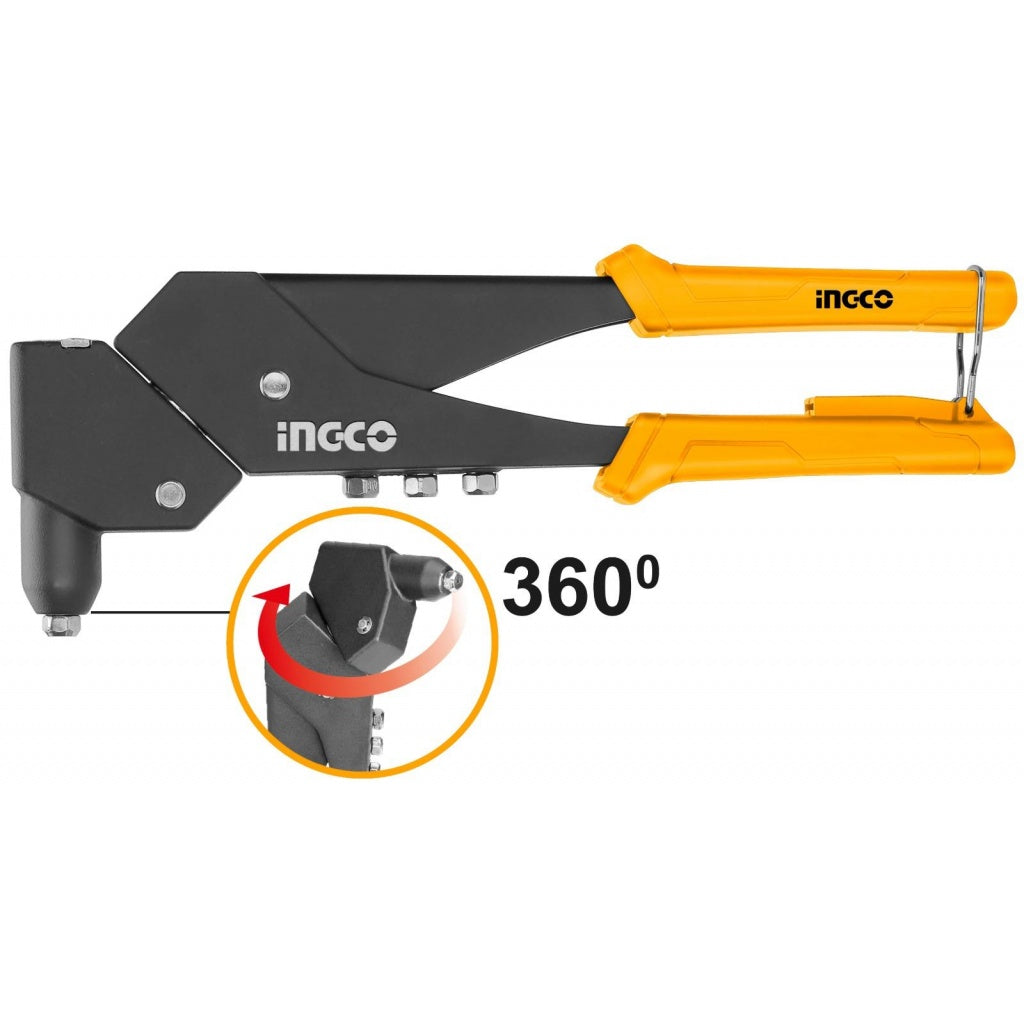 REMACHADORA MANUAL HD 10.5´´ CABEZA GIRATORIA .4 BOCA 360'/10.5"INGCO SHHR106