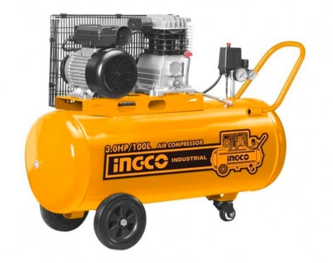 COMPRESOR DE AIRE 3HP 100LTS/26,4GLSW 2.2KW INGCO UAC301008