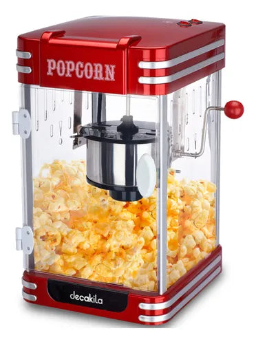 KUTT019R MAQUINA D/PALOMITAS DE MAIZ 2.5OZ 310W 120V 50/60HZ 30*29*44cm DECAKILA