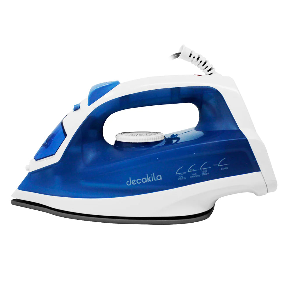 KUEN020L PLANCHA VAPOR AZUL 1100W DECAKILA
