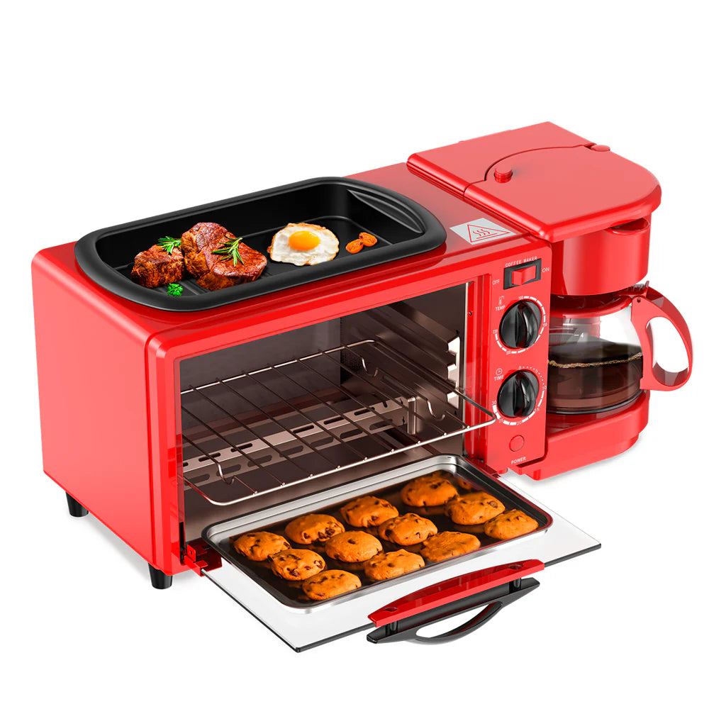 KUEV003R ESTACION MULTIFUNCION PARA DESAYUNO 1350W DECAKILA