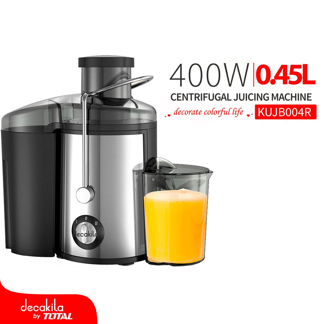 KUJC002M EXTRACTOR JUGO ELECTRICO INOX 400W DECAKILA