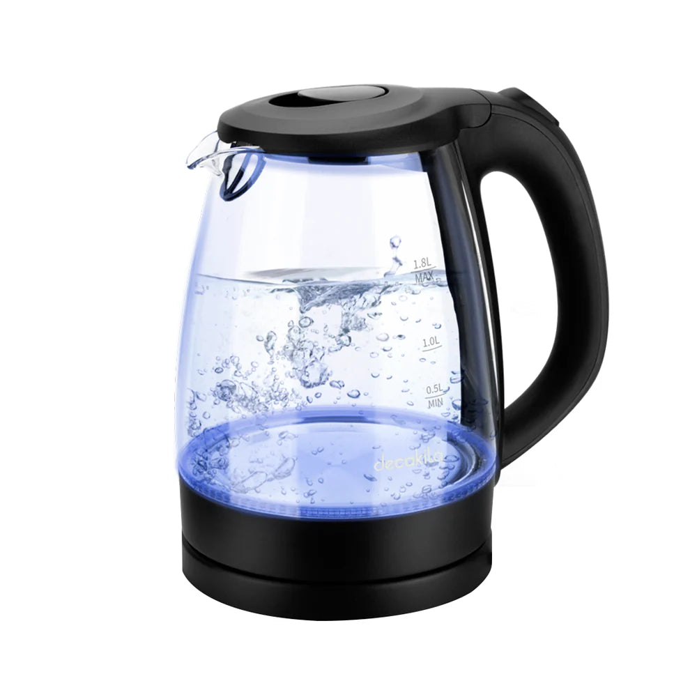 KUKT018B HERVIDOR DE CRISTAL 1.8L 1100W DECAKILA