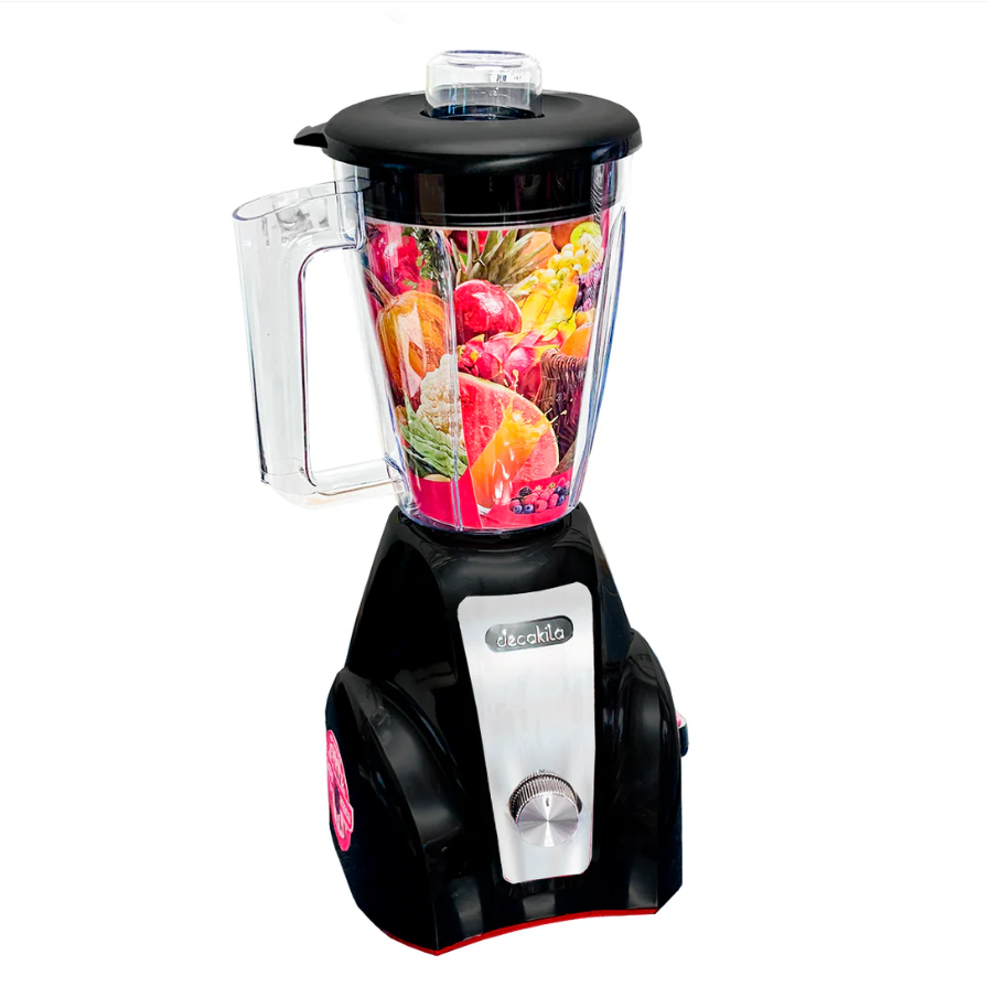 LICUADORA INALÁMBRICA DC 16V 1.5L 300W VASO PLASTICO CON 1 BATERIA2.0AH +1 CARGADOR DECAKILA KUJB051B