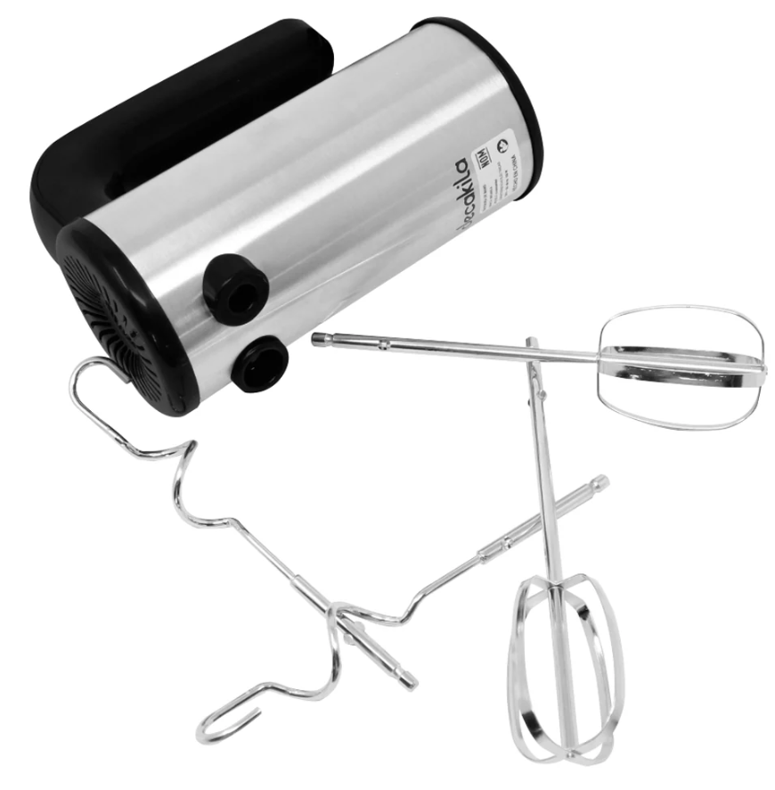 MEZCLADORA ELECTRICA MANUAL C/ACCESORIOS 5 VEL. 150W 120V DECAKILA KUMX009M