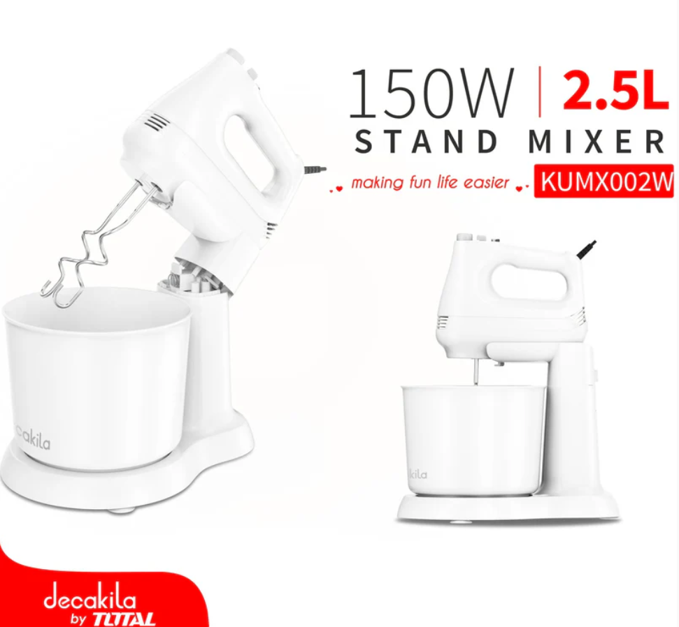 BATIDORA PEDESTAL ELECTRICO 150W DECAKILA KUMX002W