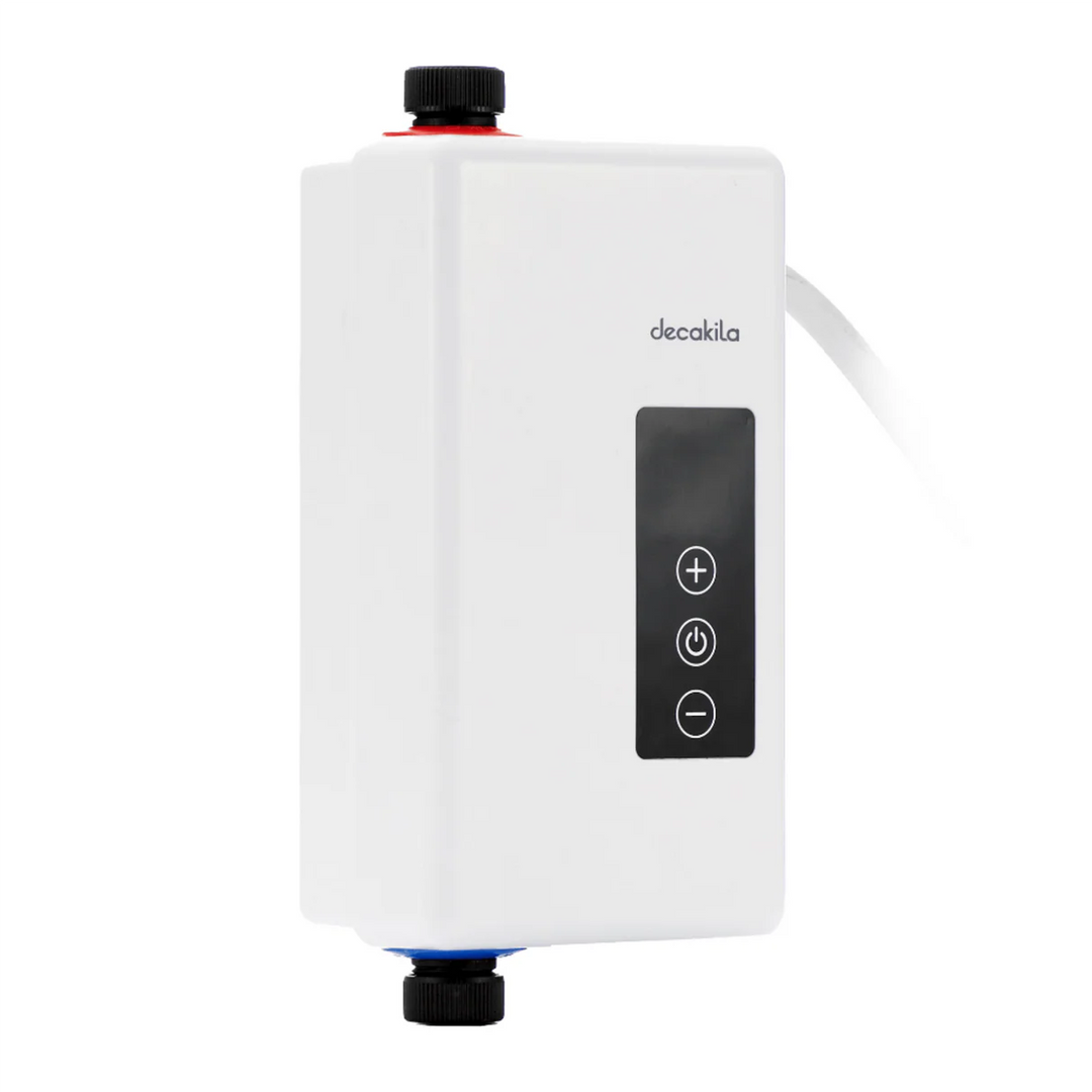 KEWH002W CALENTADOR DE AGUA ELECTRICO 5500W 20-55°C 1.0LTS/MIN 220/240 50/60HZ DECAKILA