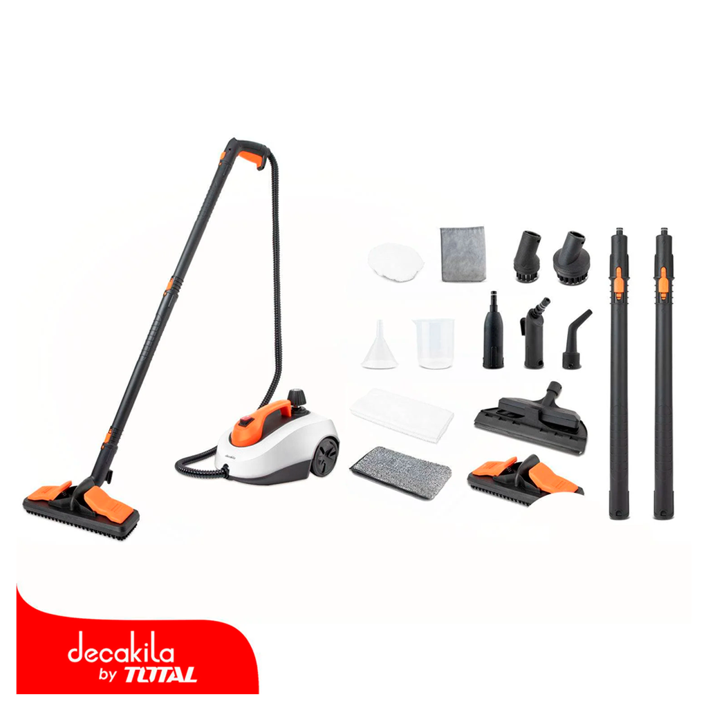 KUEN017W LAVADORA MULTIFUNCIONAL ELECTRICO VAPOR 1800W C/ACCESORIOS DECAKILA