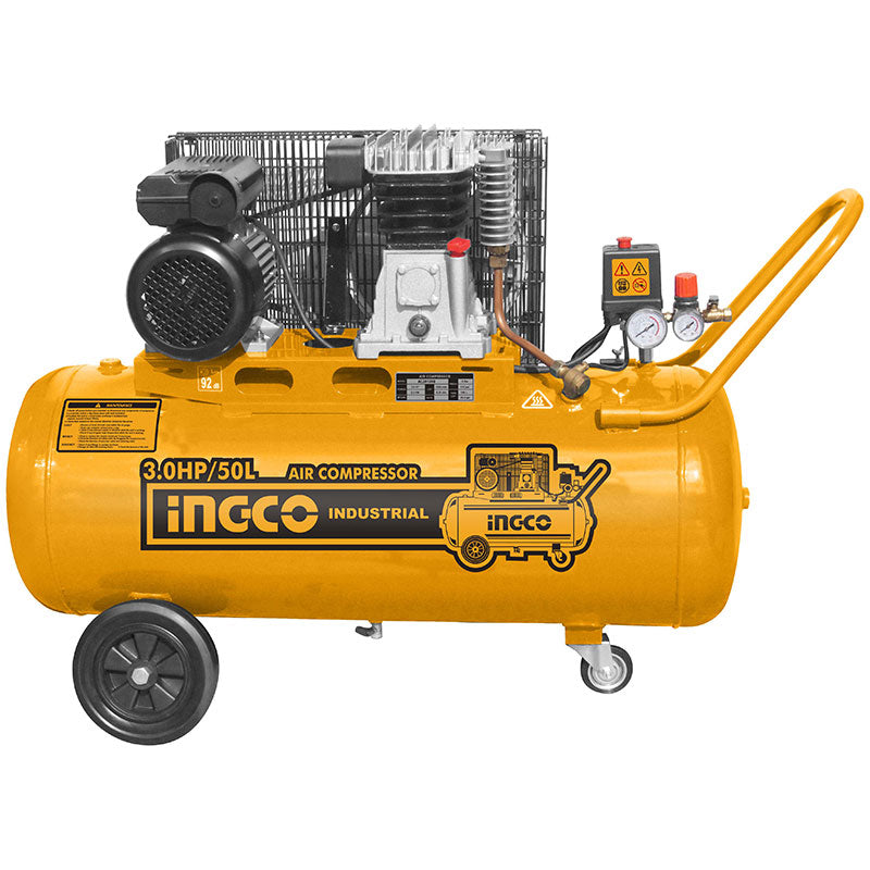 COMPRESOR DE AIRE  3HP/50LTS/13,2GLS  2.2KW  INGCO UAC300508