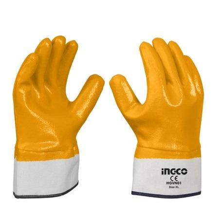GUANTES NITRILO XL P/COMBUSTIBLE INGCO HGVN01