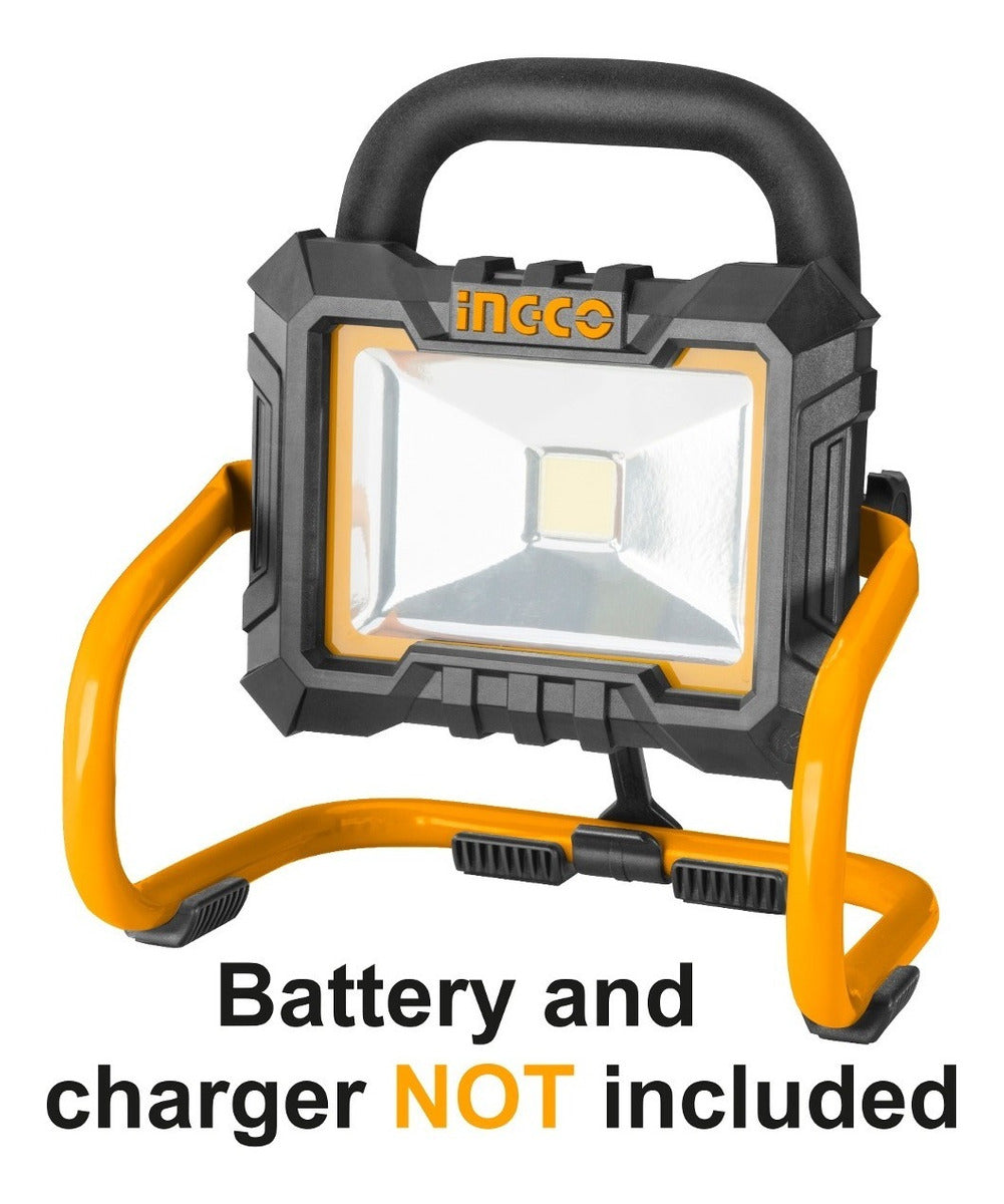 LAMPARA REFLECTOR LED DE TRABAJO IONES DE LITIO 20V 20W INGCO CWLI2002